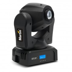 RUSH MH 8 MINI PROFILE BEAN c/White 18W, 14º, OSRAM, 8gobos