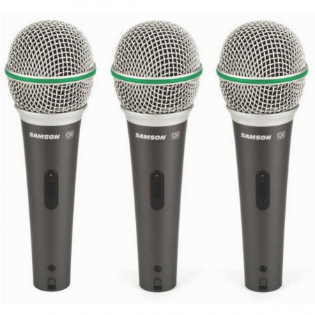 Q-6CL3P   pack de 3  Micrófonos dinámico Vocal
