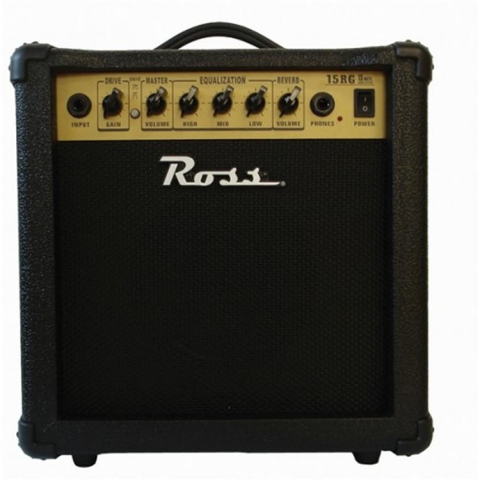 Ross G 15R amplificador guitarra 15 watts reverb.