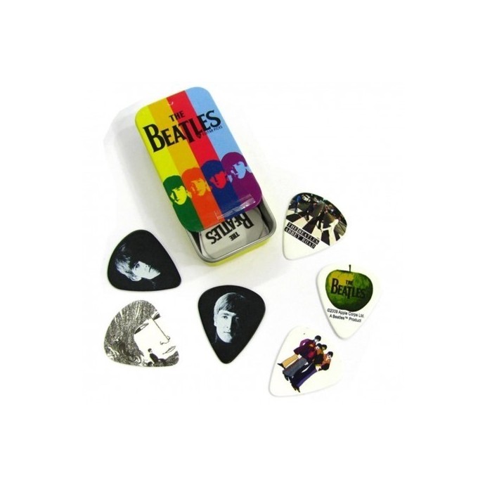 BEATLES PICK TIN - STRIPES