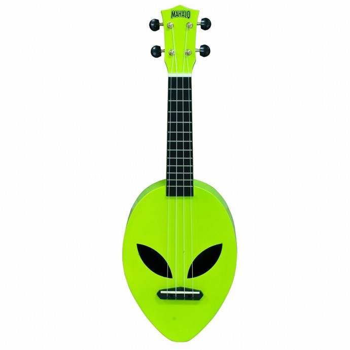 Alien , neon green