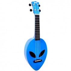Alien, metalic blue