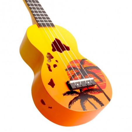 Hawaii, orange burst