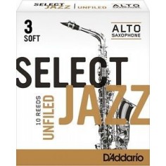 Cañas SELECT JAZZ para Saxo Alto Unfld n° 3S x 1 (MC x 10)