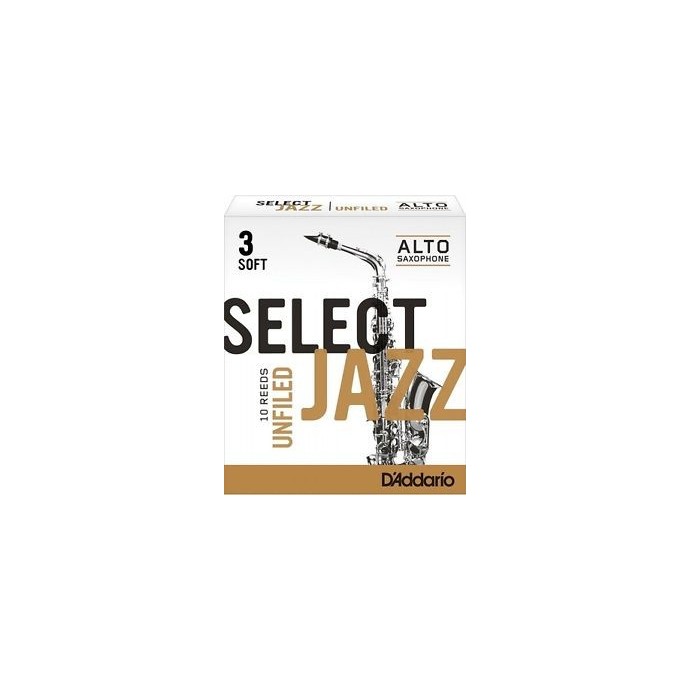 Cañas SELECT JAZZ para Saxo Alto Unfld n° 3S x 1 (MC x 10)