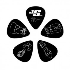 Puas Joe Satriani Signature, Medium, Black (MC x 10)