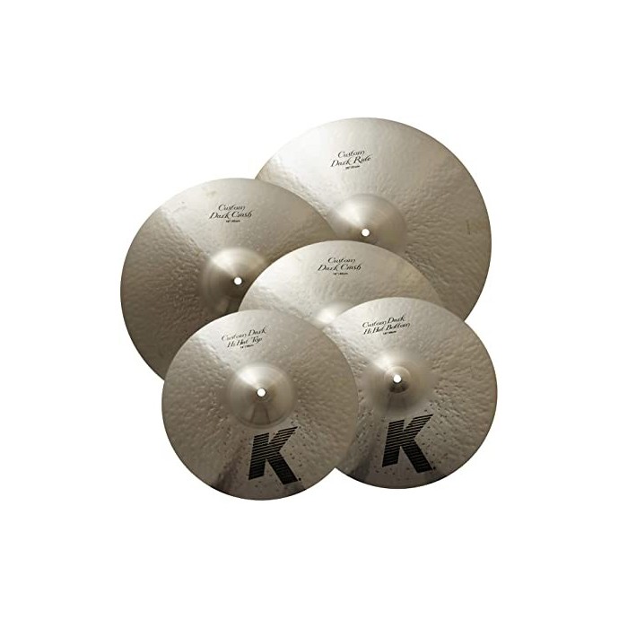 K CUSTOM DARK CYMBAL SET