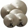 K CUSTOM DARK CYMBAL SET