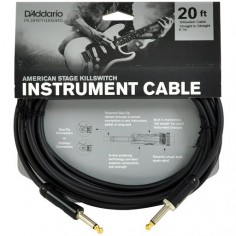 Cable p/Instrumentos, American Stage Kill Switch, Plug Recto / Recto, 6.50m