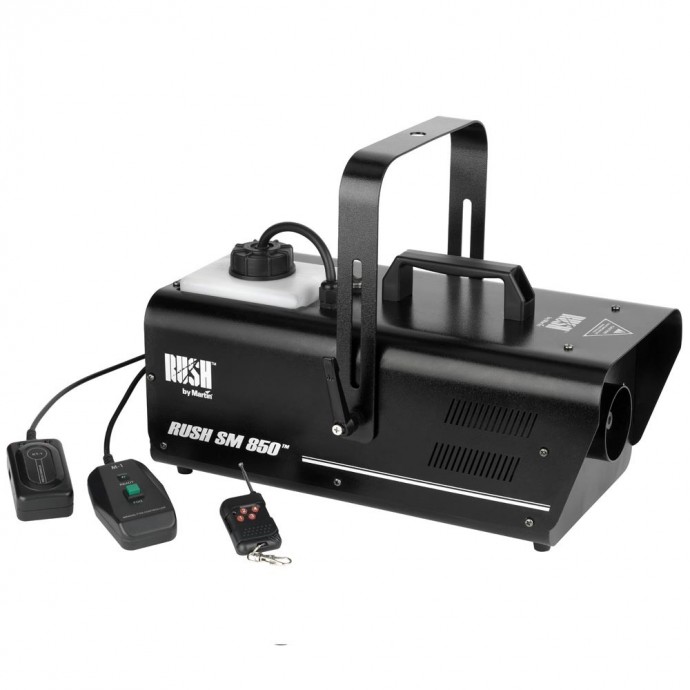 Maquina Humo, 850WATS, 200m3;m, t: 1.6L, 4Ch Wireless