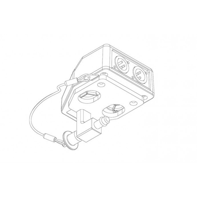 Soporte para fijar unidad de láser VTX-LZ al módulo VTX V20
