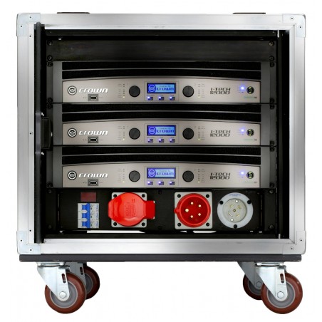 Rack c;Poten (3)IT12000HD+Distrib Tension+Network Sw+Panel