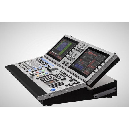 Consola Luces, M6, 8 uDMX a 64, 2 LCD, 4096ch a 32768