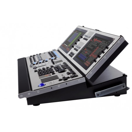 Consola Luces, M6, 8 uDMX a 64, 2 LCD, 4096ch a 32768