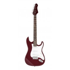 Guitarra electrica tipo STR, Wine Red