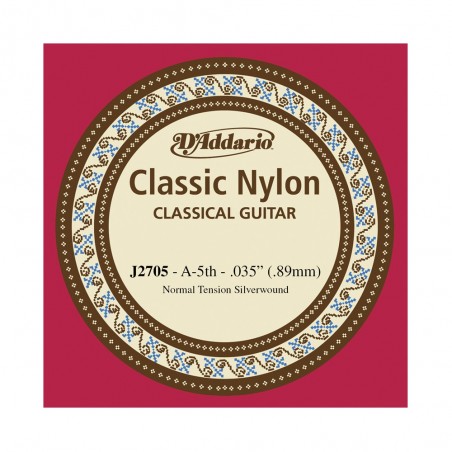 Cuerdas suelta para Clásica EJ27    5ta  Pack x 5