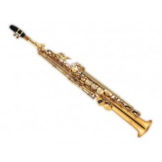 Saxo Sopranino, Bb, c;llave Ebm acabado Bronce Antiguo, c; 2