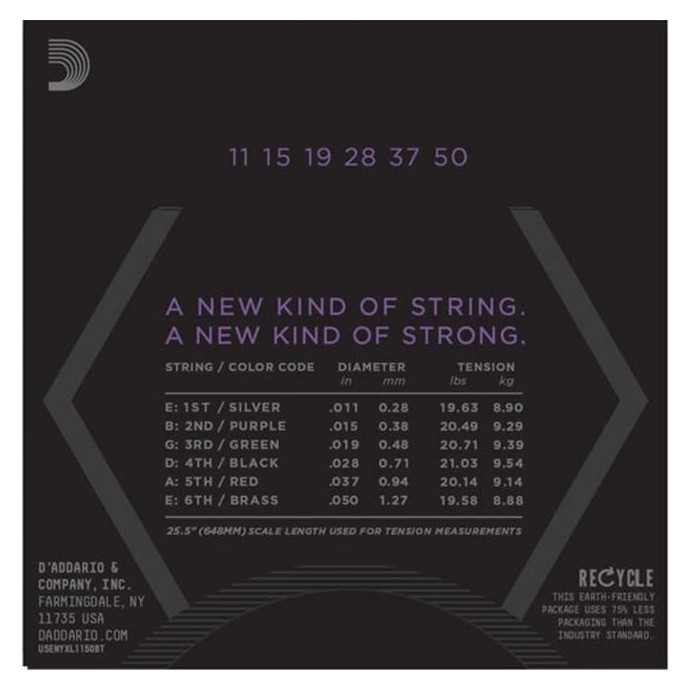 SET ELEC GTR BAL NYXL MEDIUM