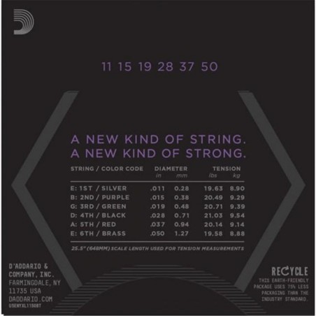 SET ELEC GTR BAL NYXL MEDIUM