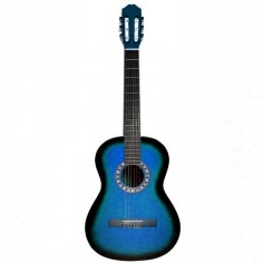 Guitarra Clasica Estudio, 39", Nacional,  c: Azul (MC x 2)