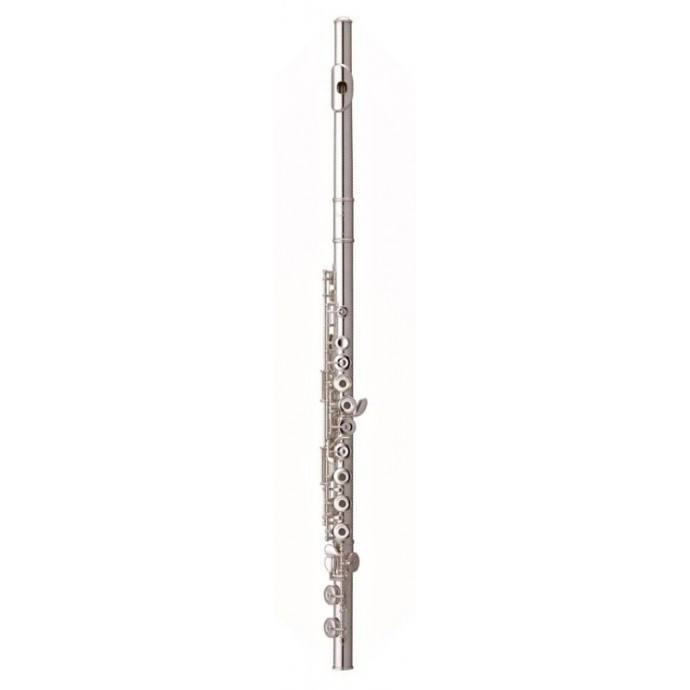 Flauta Traversa, silver plated, Offset, llaves ab, E part, c/est.