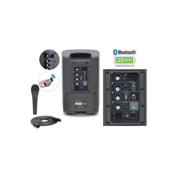 XP106  Expedition bafle activo 6"  con batería...