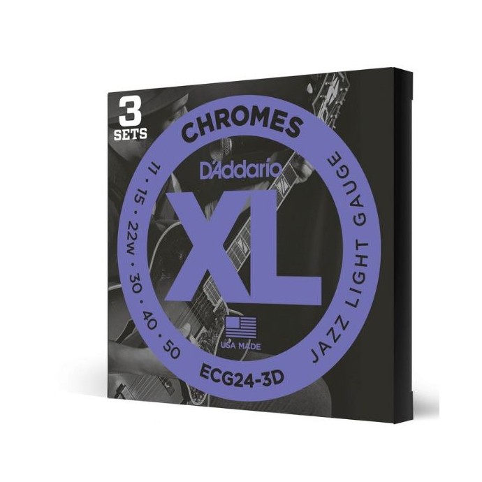 Encordado para Eléctrica  011  Jazz Light Flat