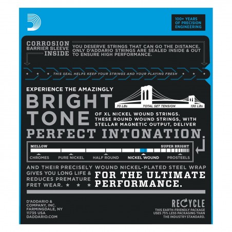 Encordado para Eléctrica   0105  Nickel