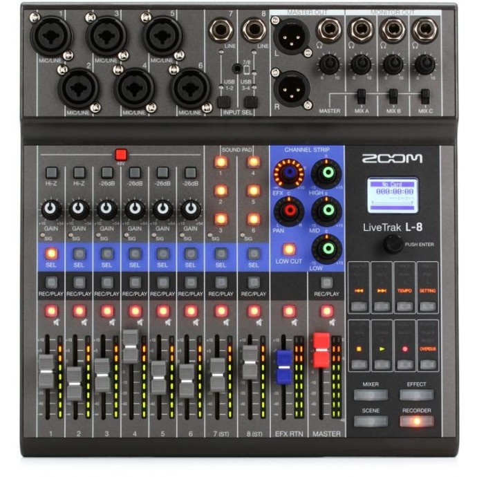 L-8    Mixer Digital 8 canales