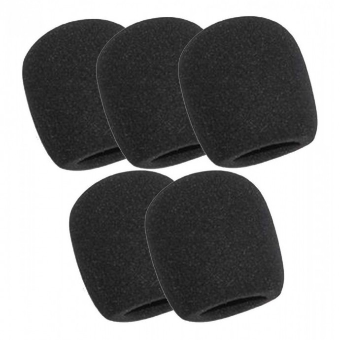 WS1  Pack de 5 paravientos para micrófonos vocales