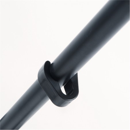 Soporte para micrófono recto con base redonda