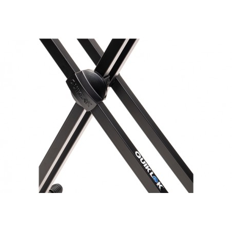 Soporte para teclado de un solo nivel con doble refuerzo