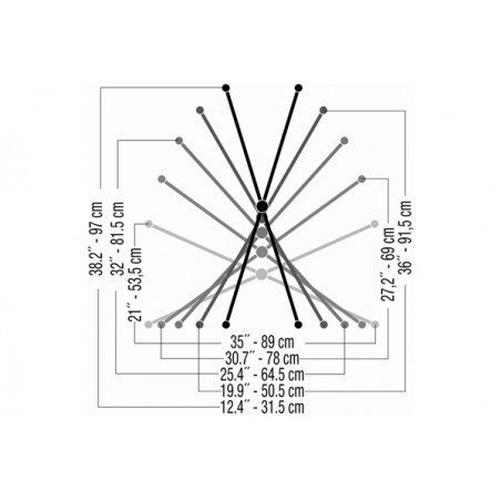 Soporte para teclado de un solo nivel con doble refuerzo