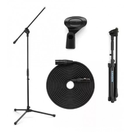 MK10X  Pack soporte Boom de micrófono  + Accesorios