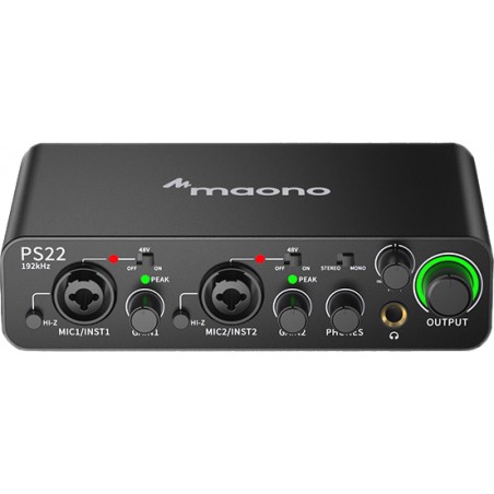 PS22 Interfase de audio digital  24 bits  2 entradas