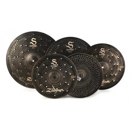 Set de platillos S Series DARK  14" Hi Hat - 16" Crash-  18" Crash- 20” Ride