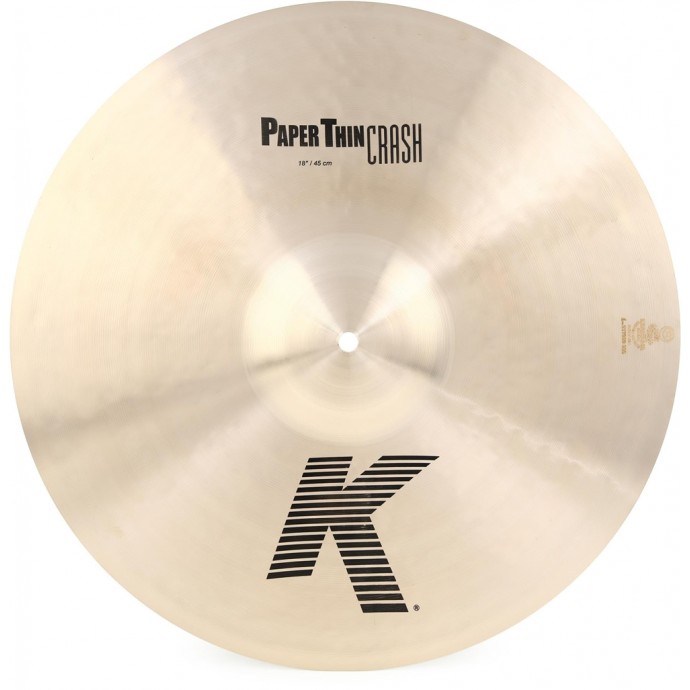 Platillo  K Paper Thin Crash 18"