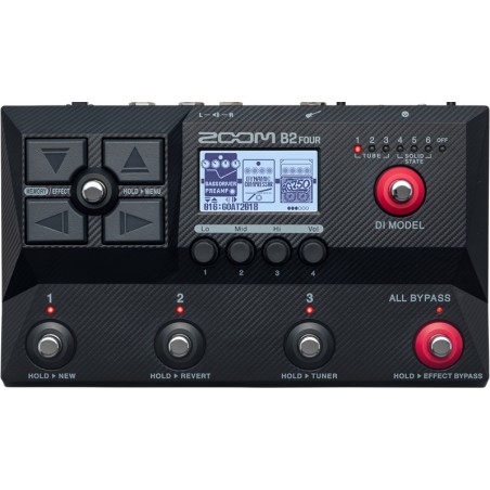 B2 FOUR  Pedalera para Bajo