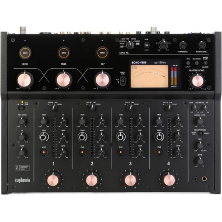 Euphonia  - Mixer DJ profesional Diseño Rupert Neve