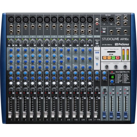 StudioLive AR16c Mixer + Interfaz de Audio