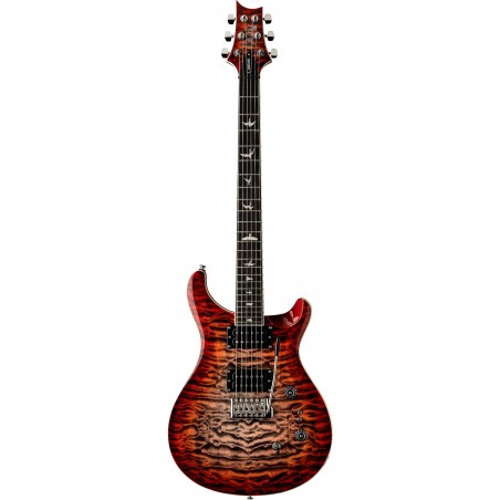 SE Custom 24-08 Quilt Package Charcoal Cherry Burst