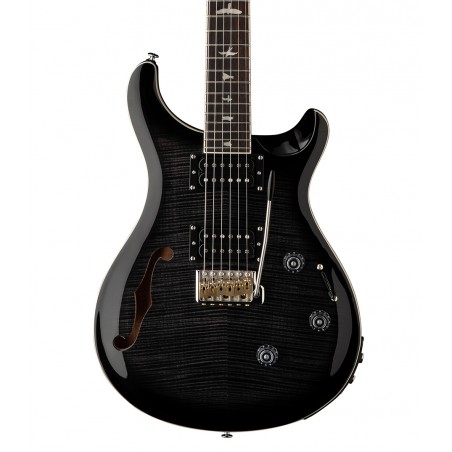 SE Custom 24 Semi Hollow Piezo Charcoal Burst