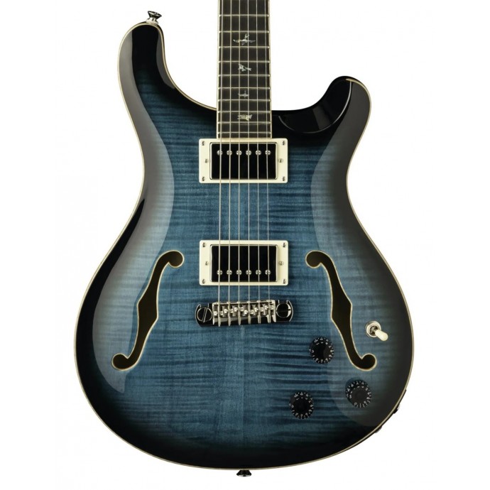 SE Hollowbody II Piezo  Peacock Blue Smokeburst
