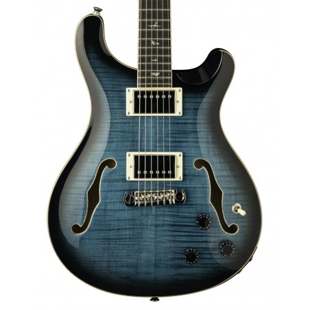 SE Hollowbody II Piezo  Peacock Blue Smokeburst