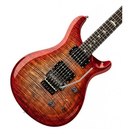 SE Custom 24  Floyd Rose  Charcoal Cherry Burst