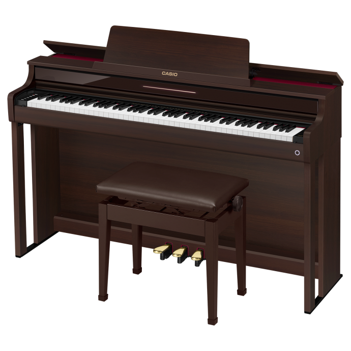 Piano Con Mueble AP550 BK