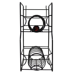 Display de pared  para encordados tipo Contrabajo.  c/resortes para pared ranurada - DADDARIO Strings