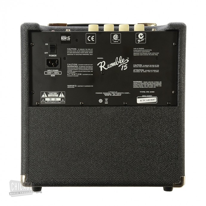 Fender RUMBLE 15 V3 Amplificar de bajo 15w