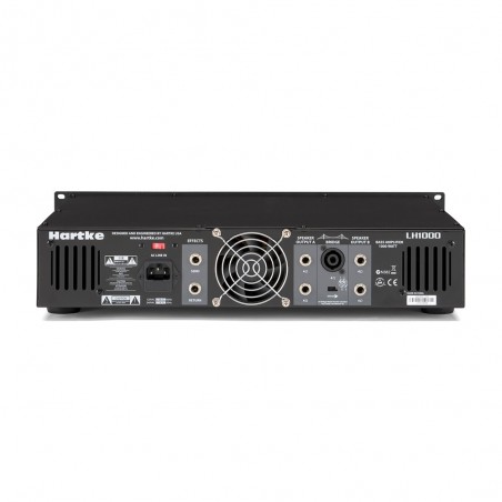Hartke LH1000 cabezal para bajo valvular 2x500 watts.