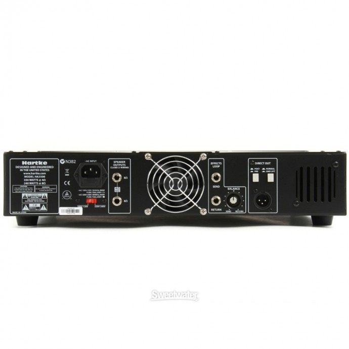 Hartke HA3500 cabezal para bajo 350watts.